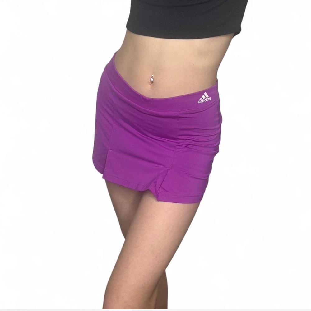 adidas Purple Performance Tennis Skort